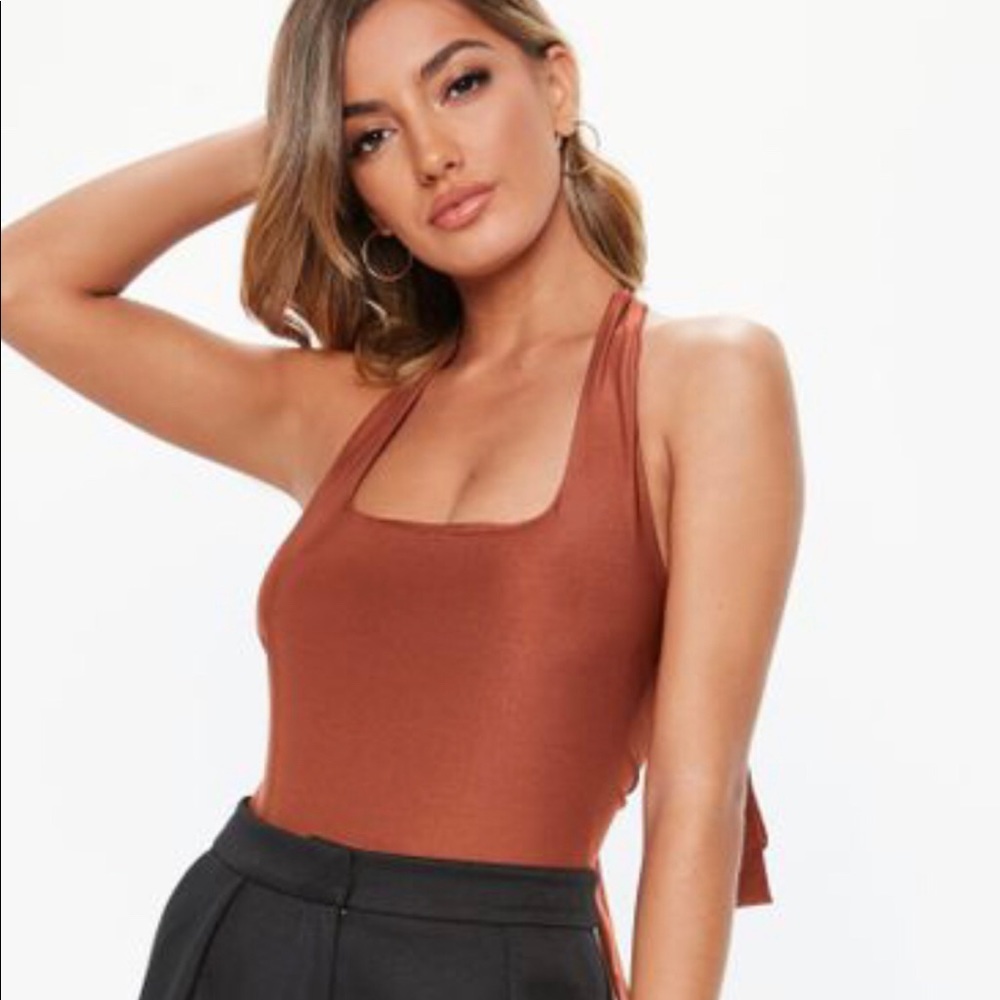 Slinky strappy bodysuit